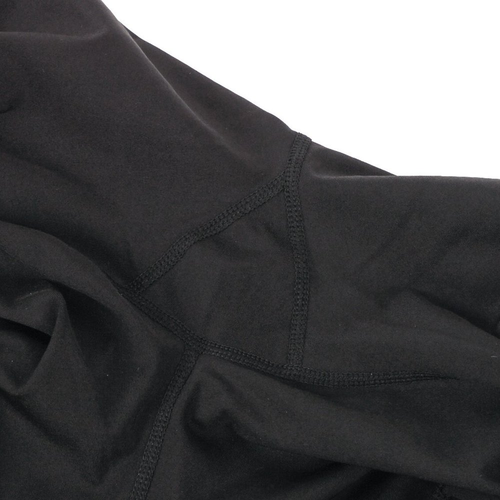 Full length Mesh-Panel Active Leggings with Zipper - Picture 5 of 7